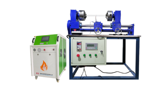 JKZC-ZKF2000型30mm大管径石英玻璃管封口机床