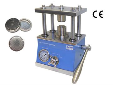 CR-2450型小型液压纽扣电池封装机